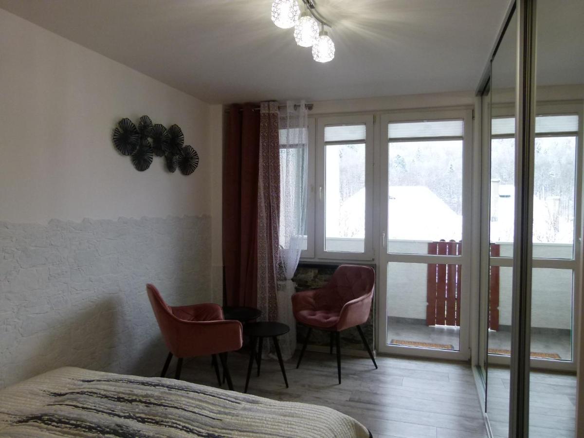 Apartament BB nad Deptakiem Krynica Zdroj Bagian luar foto
