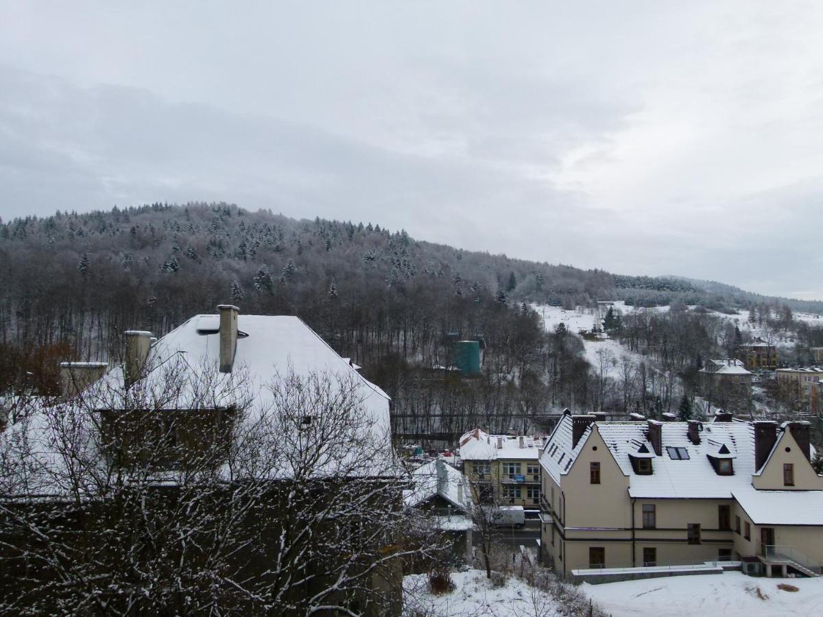 Apartament BB nad Deptakiem Krynica Zdroj Bagian luar foto