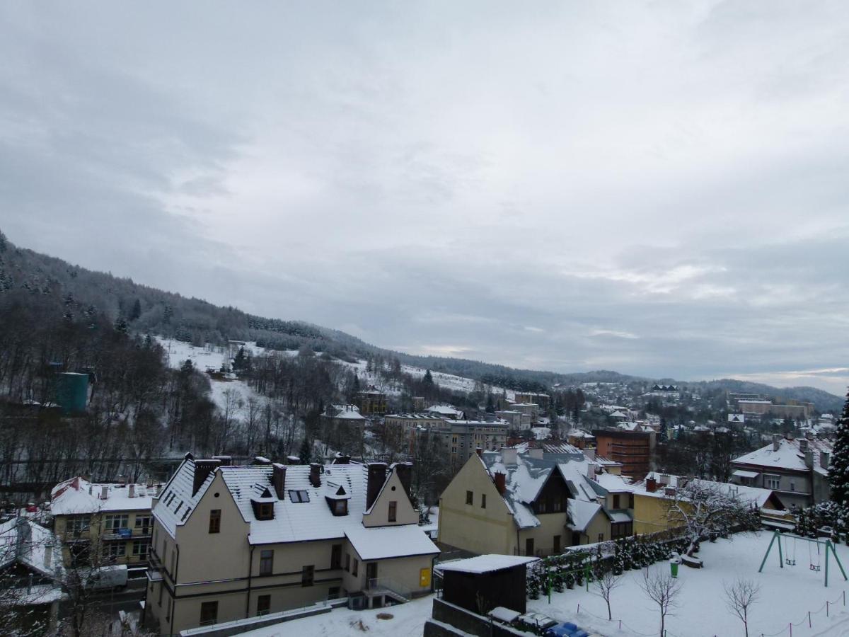 Apartament BB nad Deptakiem Krynica Zdroj Bagian luar foto